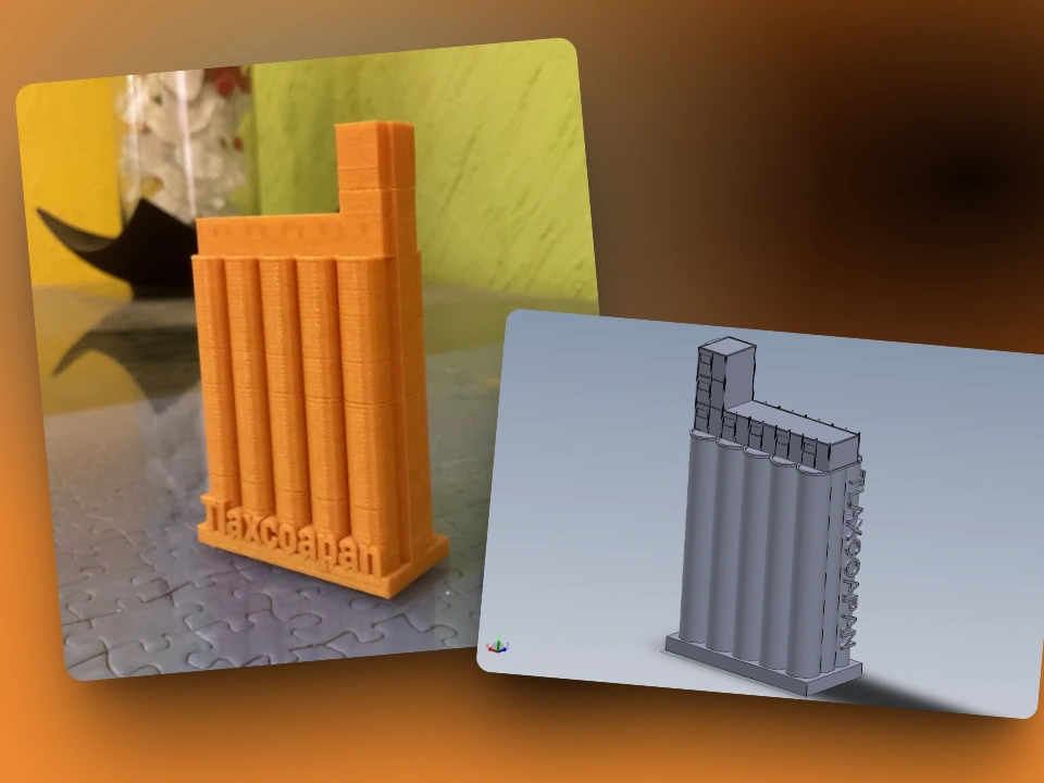 3D Printed Tlaxcoapan Mill